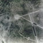 Top Secret WWII bomb site aerial shot